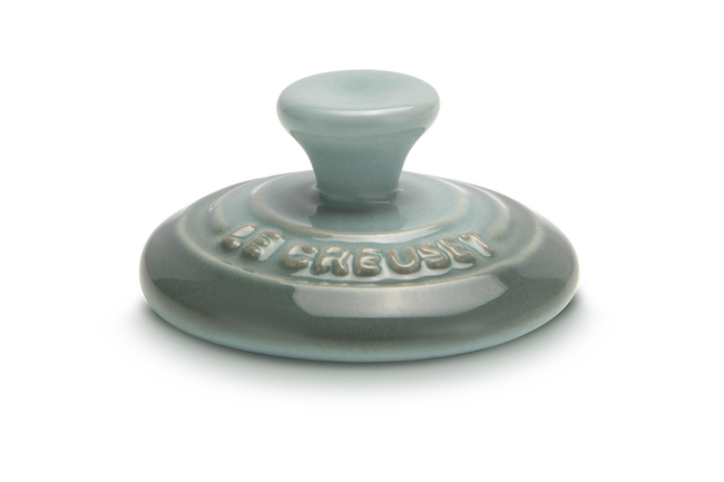 Stoneware Round Magnet Sea Salt image number 1